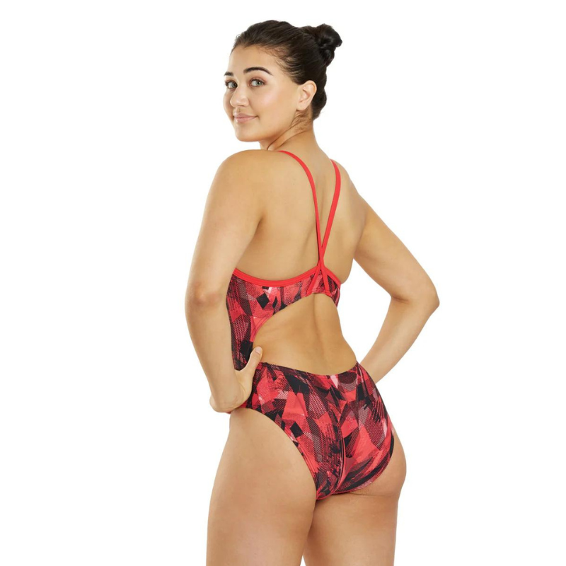 Women Catalyst Thin Strap One Piece Swimsuit